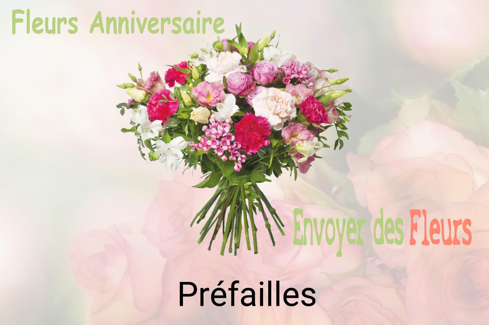 Bouquet de fleurs d’anniversaire livré à Préfailles