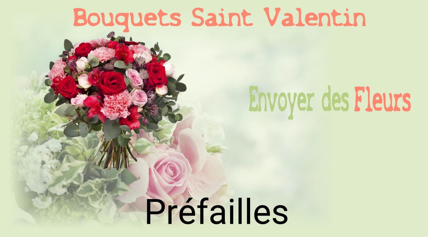 Roses de Saint-Valentin livrées à Préfailles